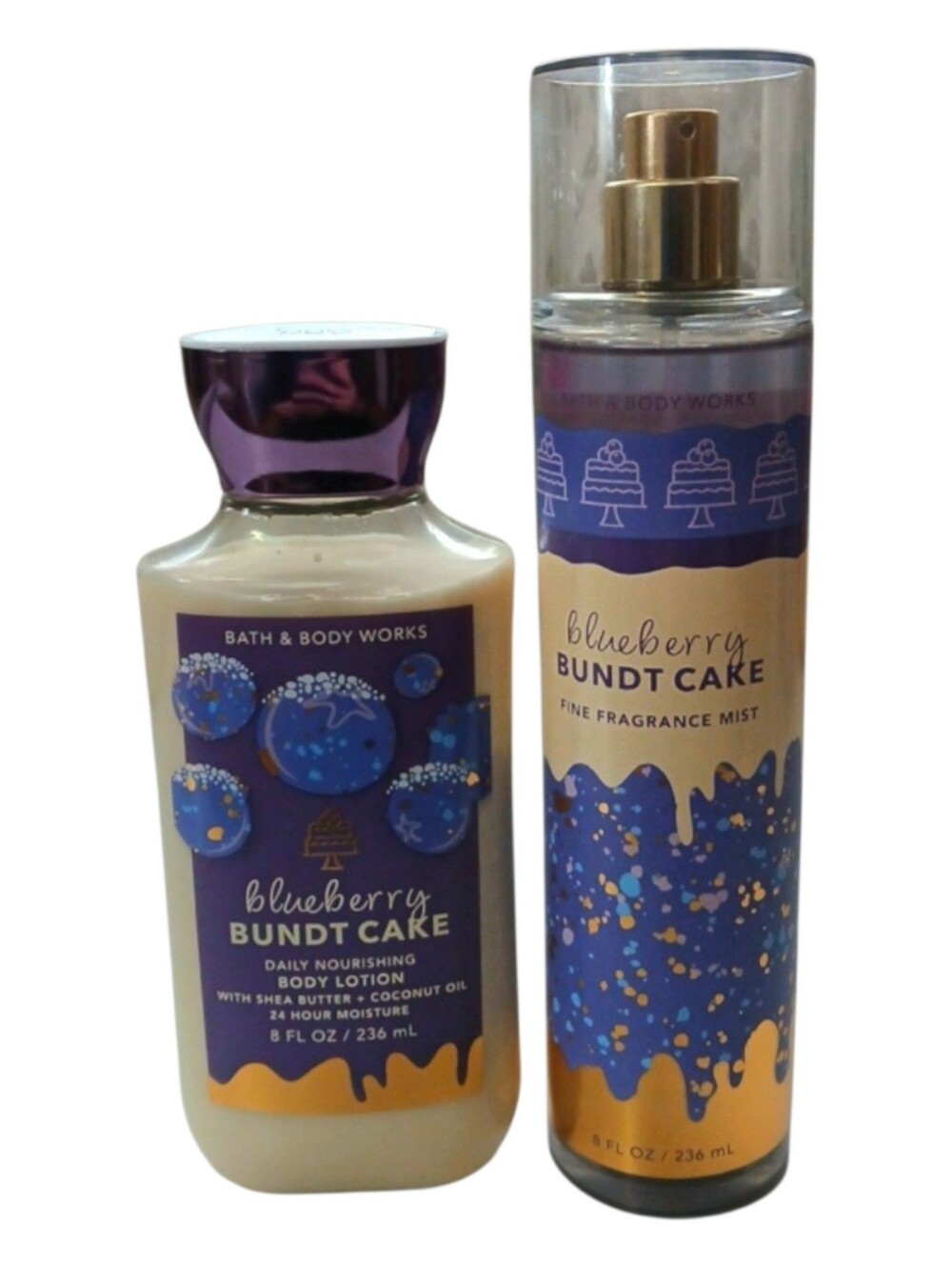 Bath & Body Works Blueberry Bundt Cake